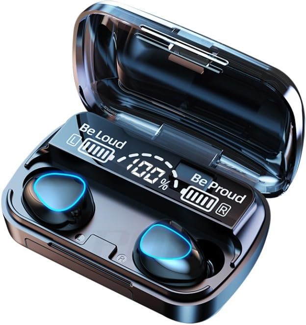 Earbuds M10 Upto 48 Hours Playback with Power-Bank and ASAP Charge (M10 B)